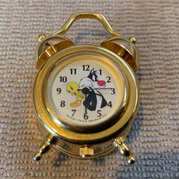 Westclox Miniature Sylvester & Tweety Clock - Picture 7 of 14